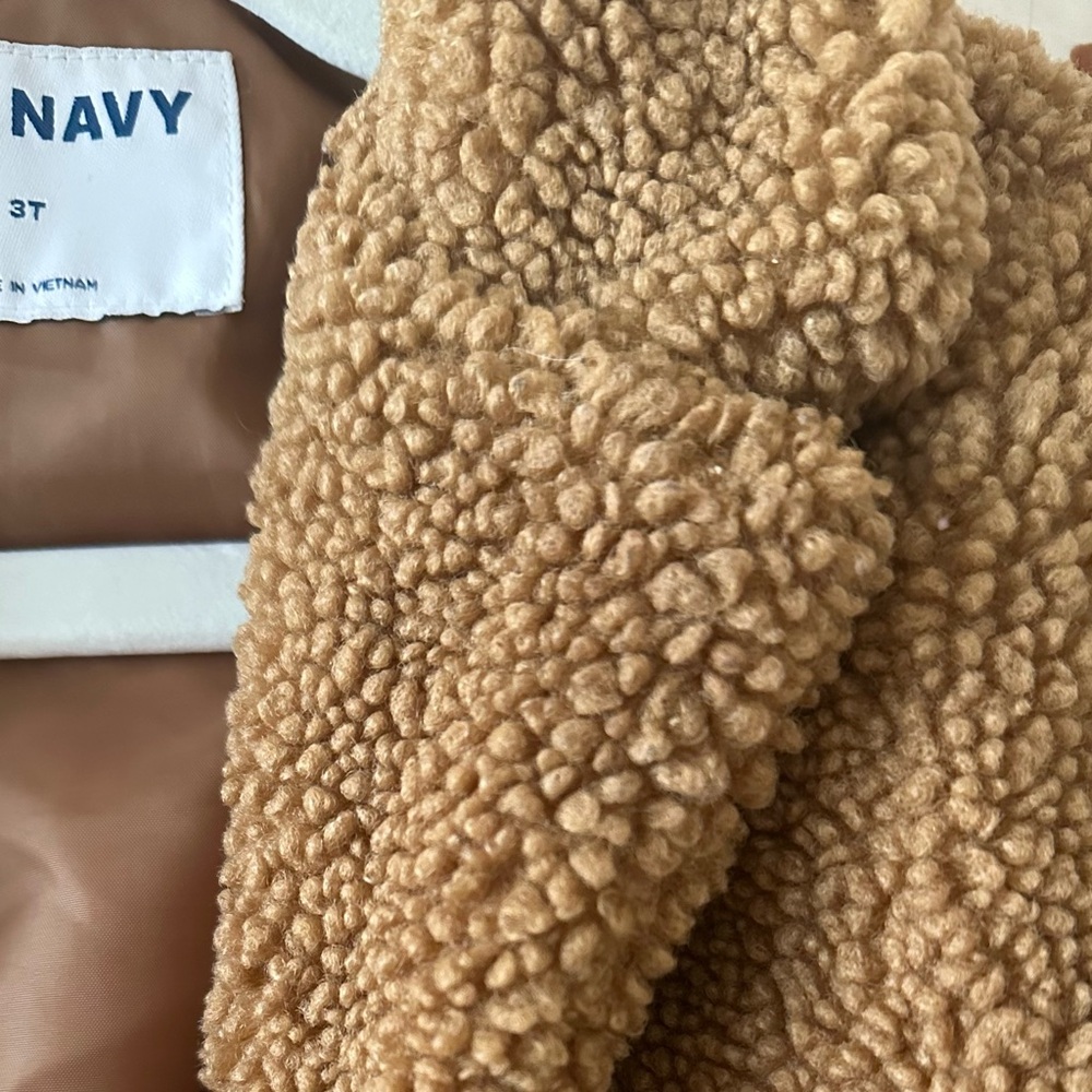 Old Nacy Toddler Teddy coat - Picture 3 of 3
